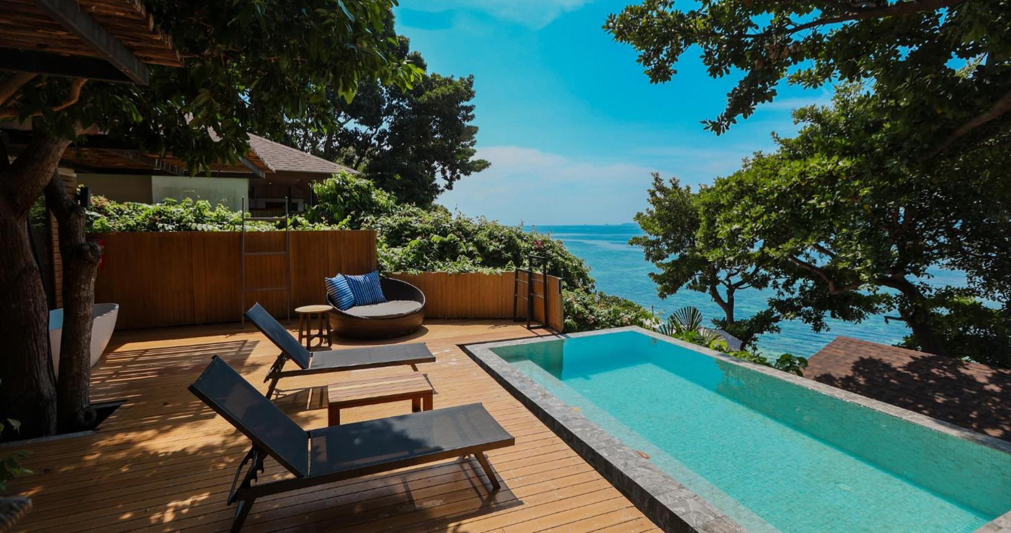 Hotel The Cliff Lipe Exterior foto