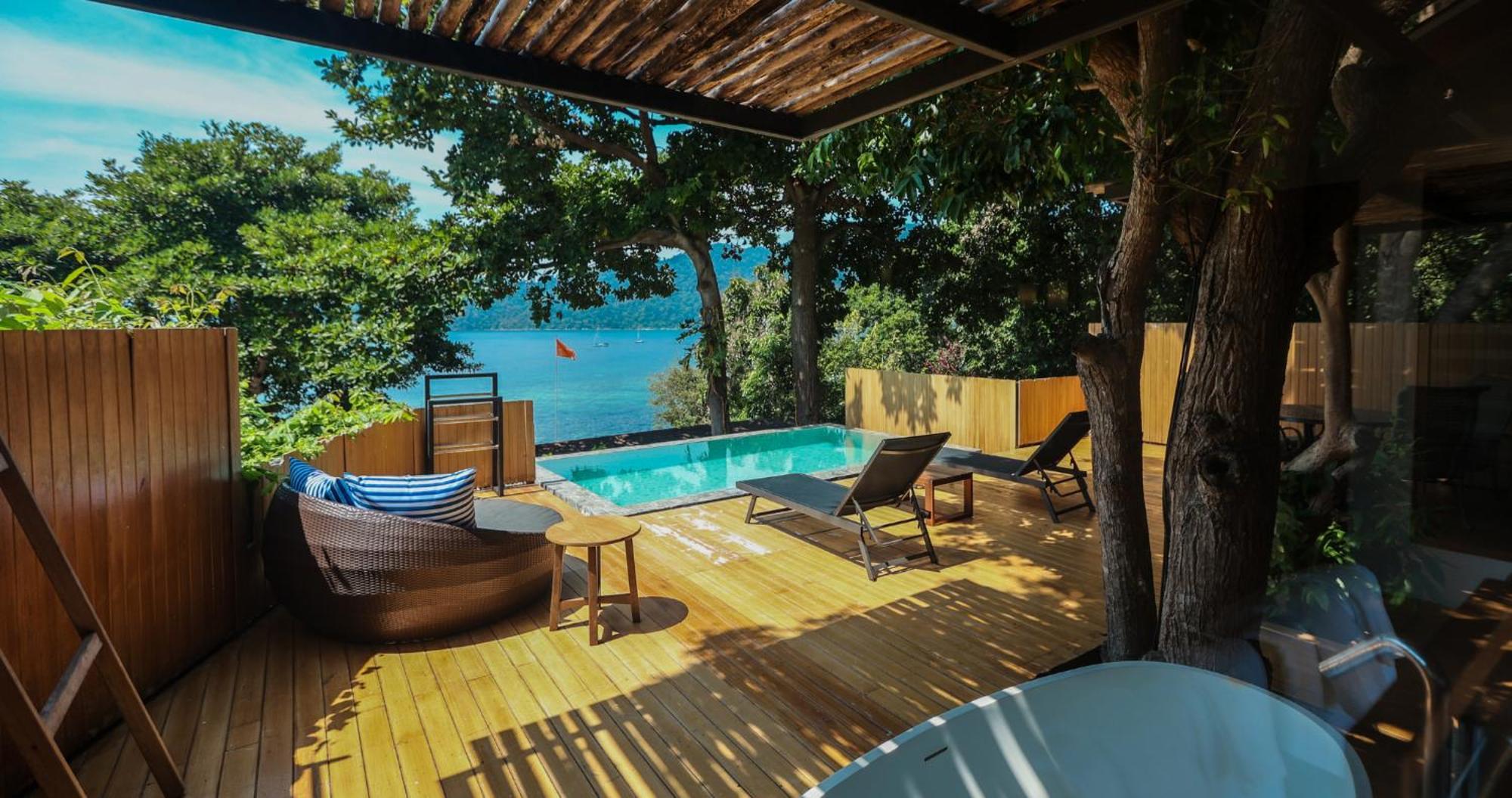 Hotel The Cliff Lipe Exterior foto